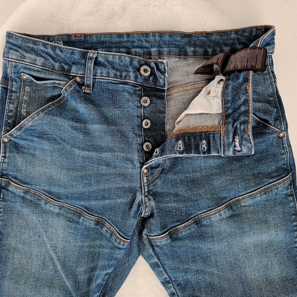 G-Star Raw Elwood 5620 3D Slim Jeans Size W33 L30 - Picture 5 of 13